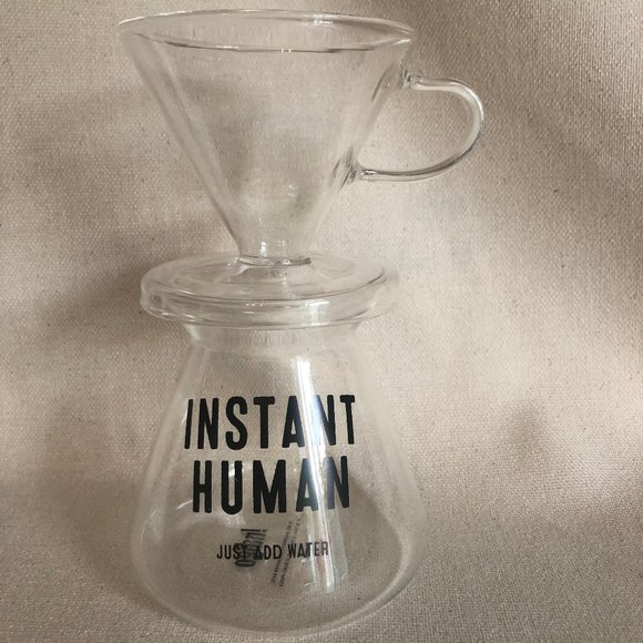 Glass Funnel and Carafe for Coffee or Tea - Picture 5 of 5